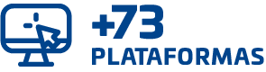 +73 plataformas