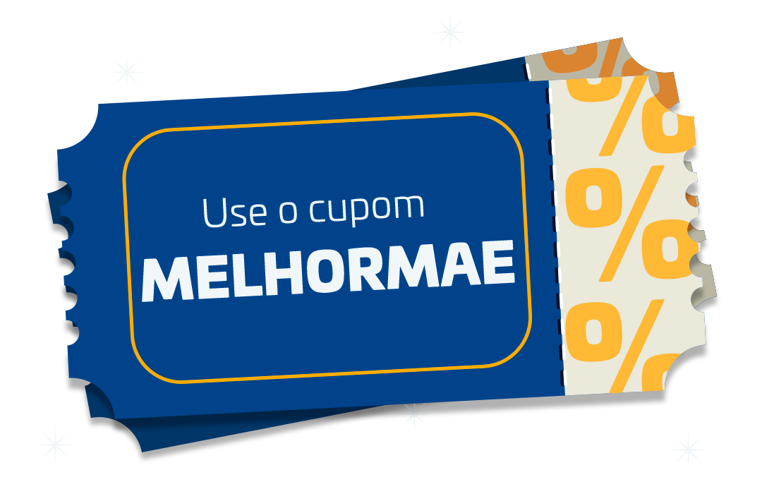 Cupom de desconto para o dia das mães 2024 - Use o cupom : MELHORMAE